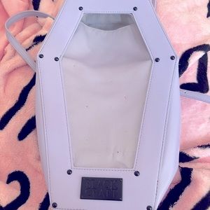 Purple Blackcraft pin collector backpack